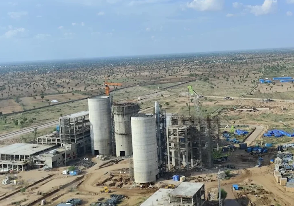 JSW-nagaur-cement-factory-sky-view
